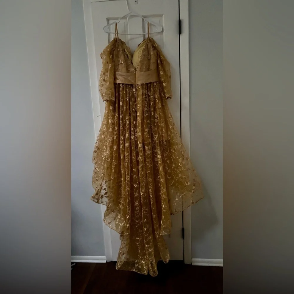 Elegant Lace Evening Dress